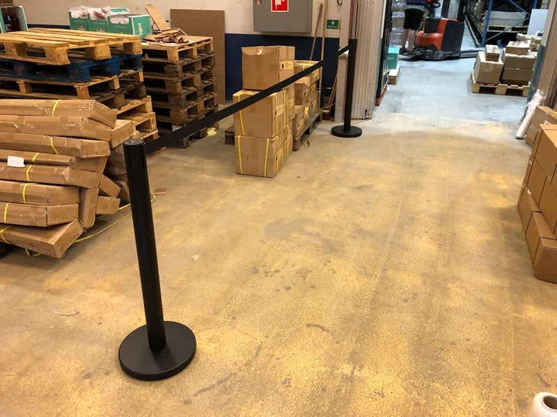 FlexiBarrier Belt Stanchion - Basic 500 - (5m belt)