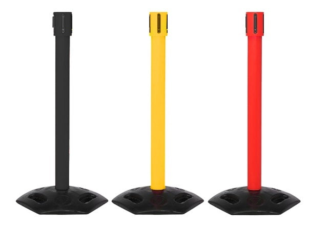 FlexiBarrier Receiver Post for Belt Stanchions - Outdoor 550 -