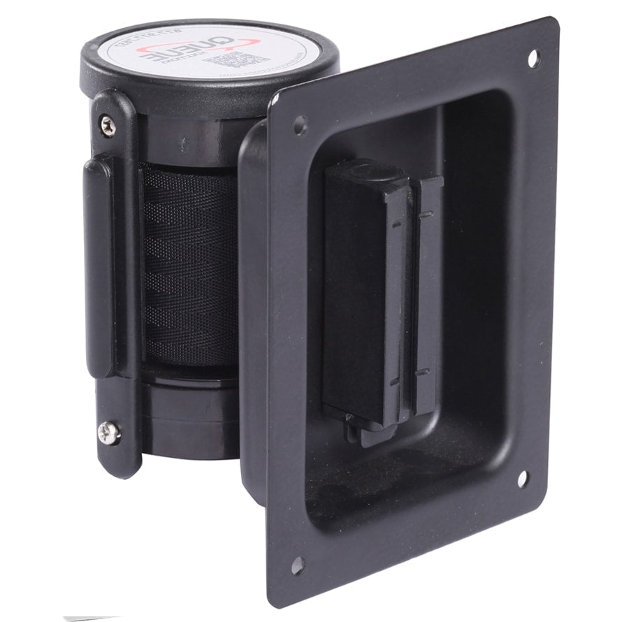 Flexibarrier - RECESSED -  Flush Fit Wall Mount (2.3 - 4.6m belt)