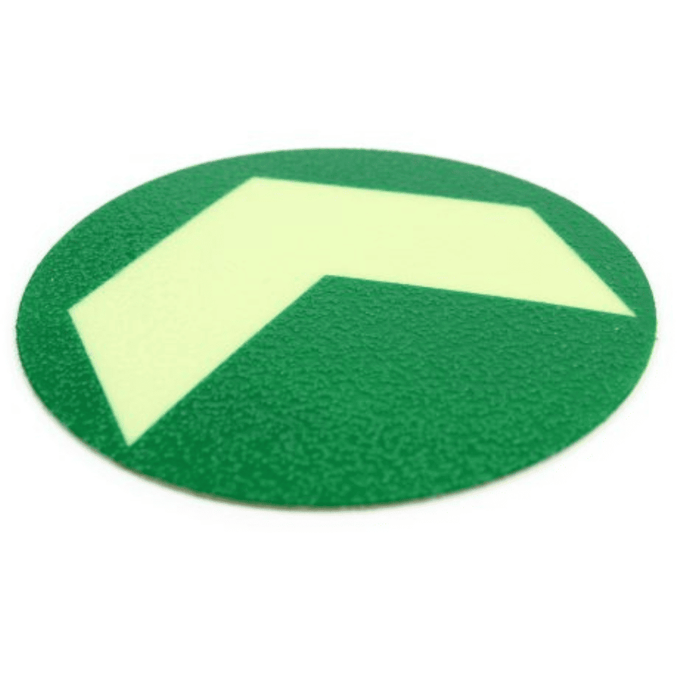 Glow in the Dark Arrows – 100mm Ø Disc (Pack of 10)