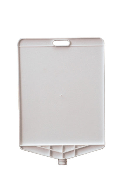 Rectangle Sign-holder for plastic posts/bollards (Elasto, Maxi Plus, Multimax)