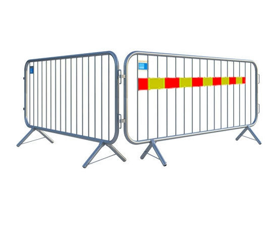 Flexibarrier Crowd Barrier - Basic - fixed foot (with or without reflector)