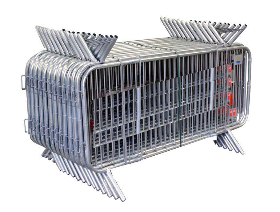 Flexibarrier Crowd Control Barrier - Basic - Fixed Foot, Complete Package (57.5m) without Reflectors