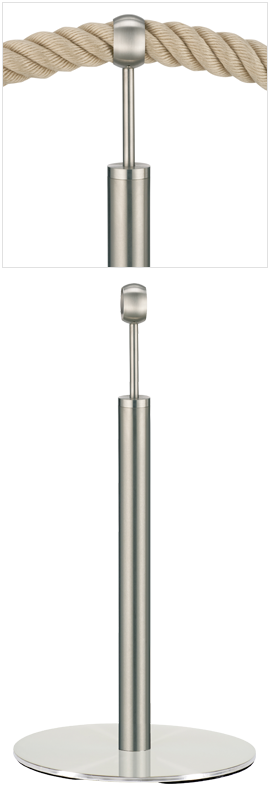 Beltrac Post & Rope Stanchion - Museum -
