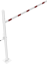 Adjustable Height Restriction Barrier - Premium - Pivoting Model (2-4.5m Width)