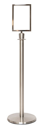 Flexibarrier Poster Sign Stand - Premium - (A4 Sign frame included)