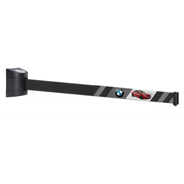 Flexibarrier Wall Mount - Basic - Custom Print (4.5m - 10m)