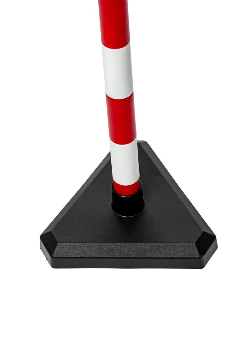 Flexibarrier Basic Post & Chain Barrier with Concrete Base, 90cm High