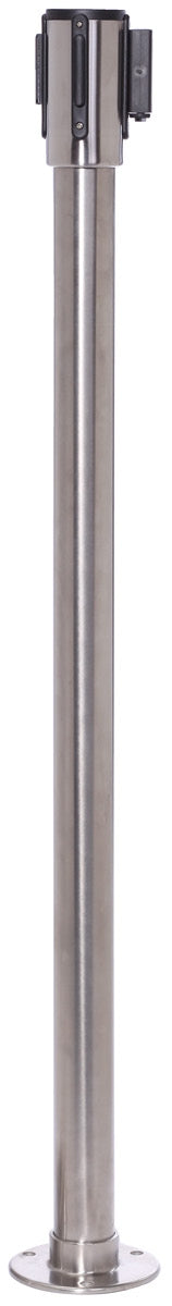 FlexiBarrier Belt Stanchion - Pro Fixed - (3.4m or 4.9m belt)