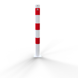 Stationary steel bollards (Ø42- 76mm)