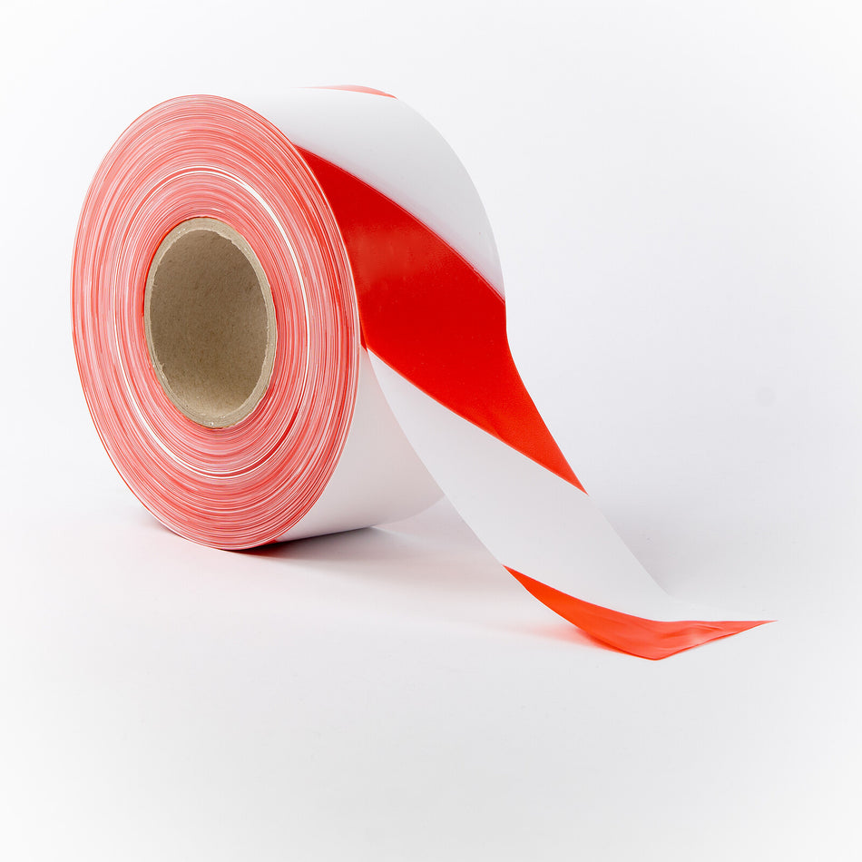 Barrier Tape – Premium “Güte” – 500m x 80mm – Red/White