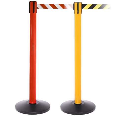 FlexiBarrier Belt Stanchion - SafetyPlus 500 - (5m belt)
