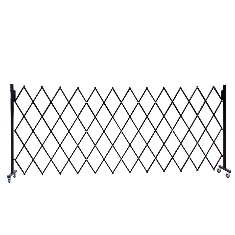 FlexiBarrier - Expanding Gate - on wheels, 4m (w) x 1.7m (h)