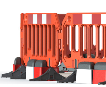 Additional weight for plastic guard barrier - Stop -