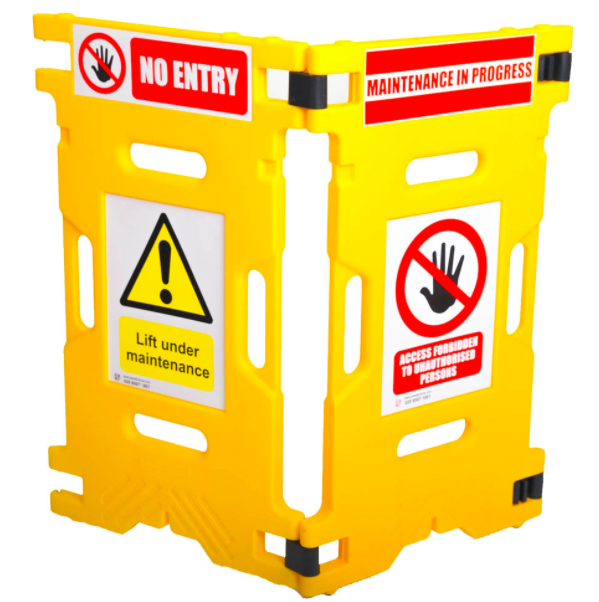 ElevatorGard Lift Maintenance Safety Barrier System
