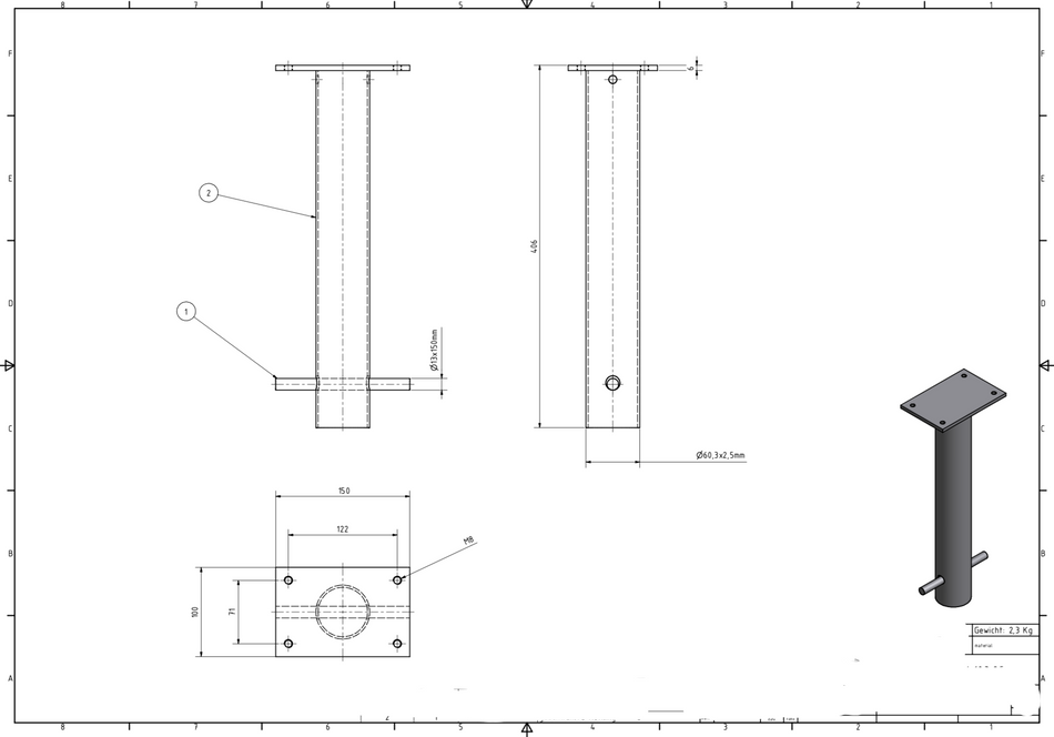 Ground socket for foldable barrier posts