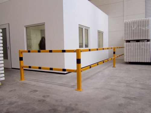 Protective railing - Brooklyn - for plugging down 70x70mm (modular)