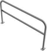 Steel Protection Hoop Ø 60 mm, with Crossbar