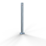 Stationary steel bollards (Ø42- 76mm)
