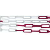 Barrier chain of steel, galvanized (10m, various colors)