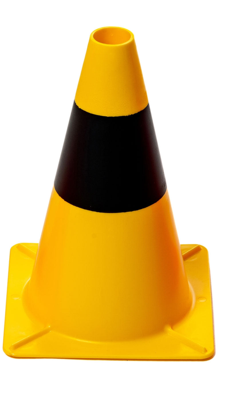 Flexibarrier Traffic Cone 30cm - Kit - 20pcs (Black/Yellow)